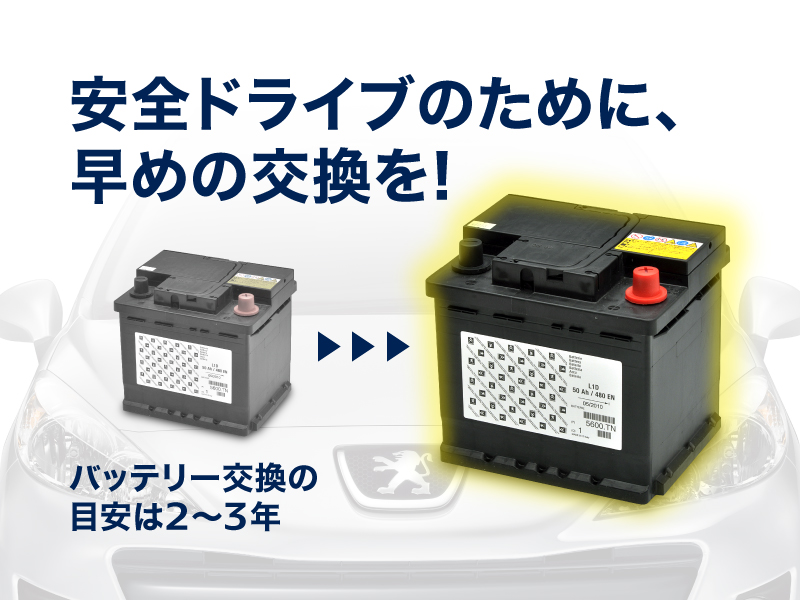 バッテリーキャンペーンは本日までですよ！