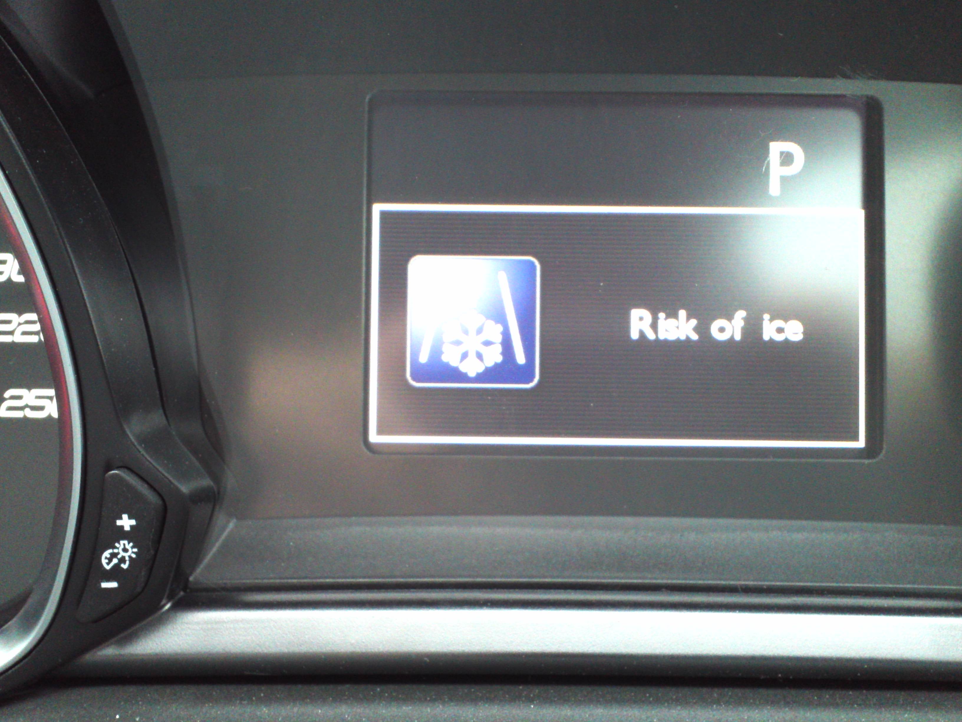 Risk of ice