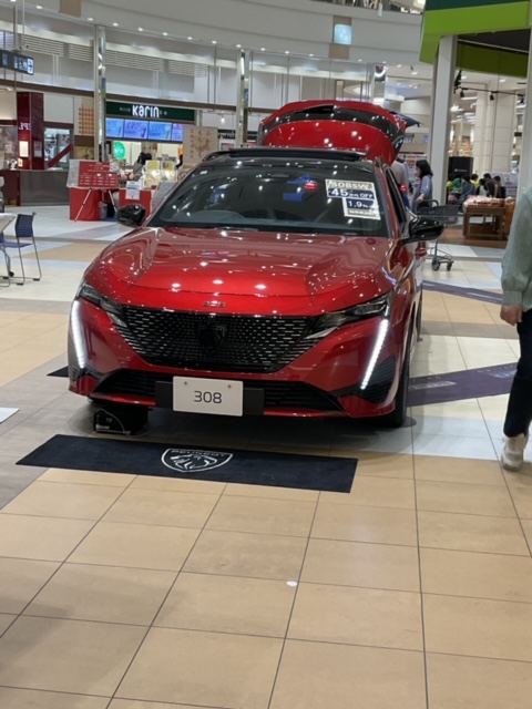 イオンモール北戸田展示会御礼～PEUGEOT ENJOY SPRING開催中～