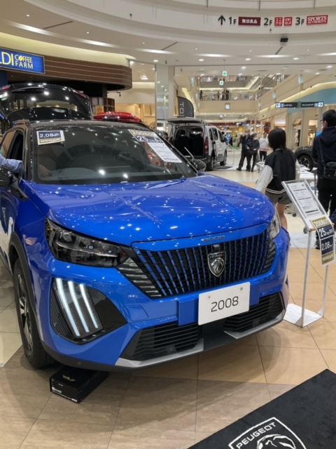 イオンモール北戸田展示会御礼～PEUGEOT ENJOY SPRING開催中～