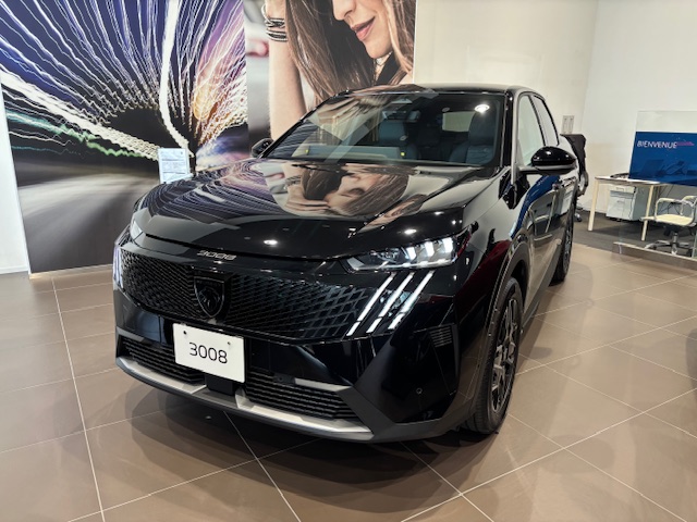プジョー 特別仕様車 「3008 GT Hybrid Black Edition」ショールーム展示しております！