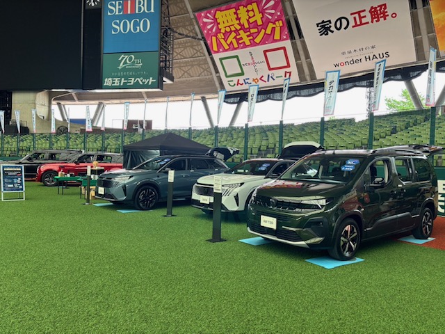 ベルーナドームで特別展示スタート！夏祭りの熱気が最高潮です